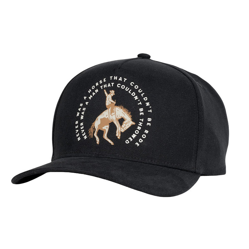 Sendero Provisions Co Men's Black Never Was A Horse Cap