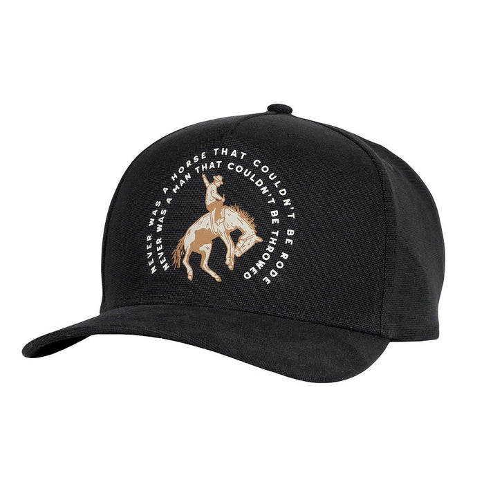 Sendero Provisions Co Men's Black Never Was A Horse Cap