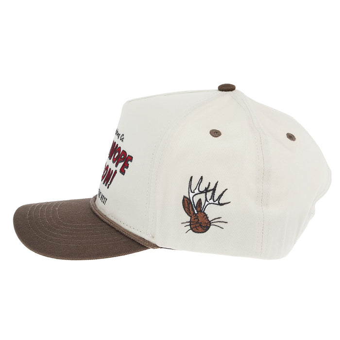 Sendero Provisions Co Men's Cream & Brown Jackawope Season Cap