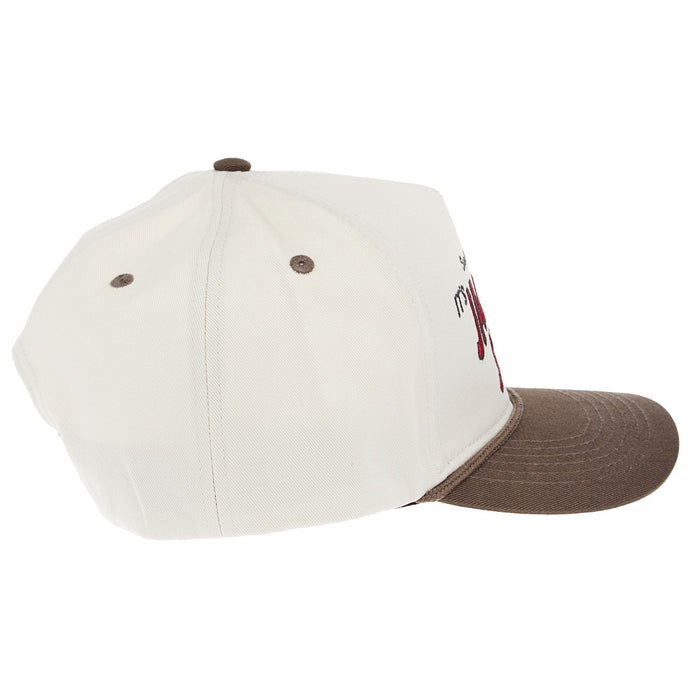 Sendero Provisions Co Men's Cream & Brown Jackawope Season Cap