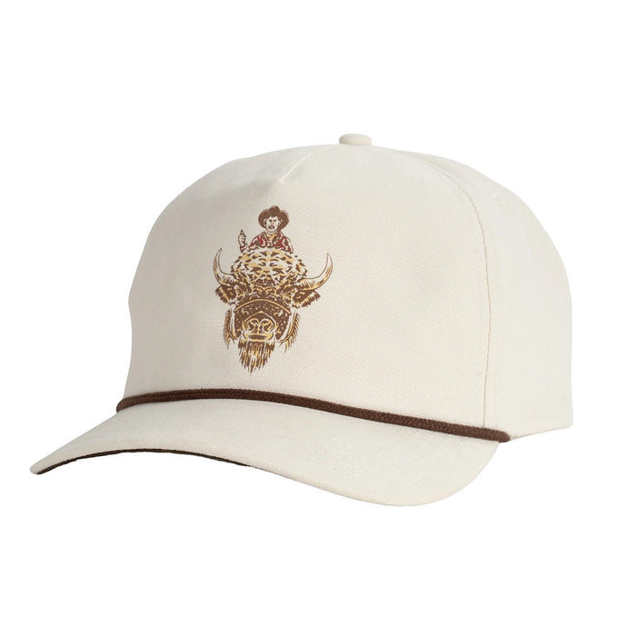 Sendero Provisions Co Men's Cream Buffalo Cap