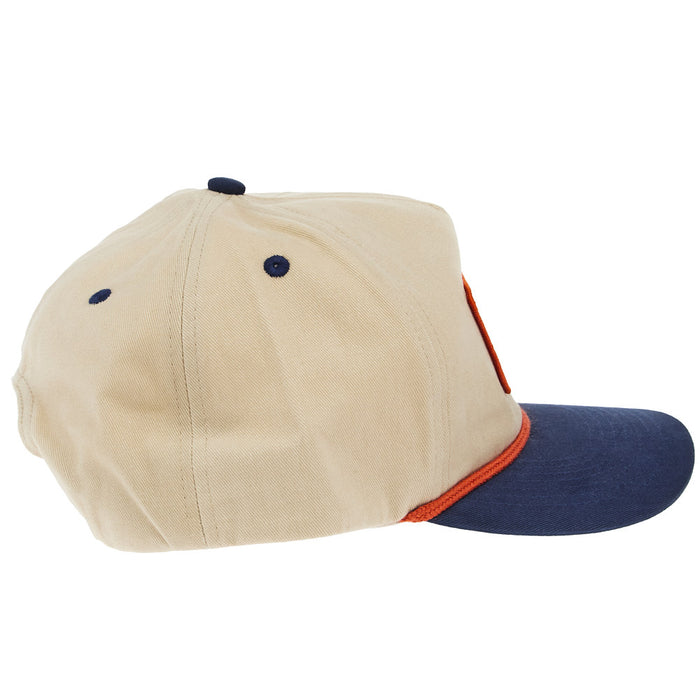Sendero Provisions Co Men's Cream & Navy Retro Logo Cap
