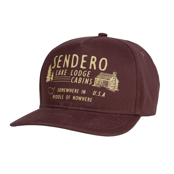 Sendero Provisions Co Men's Maroon Sendero Lodge Cap