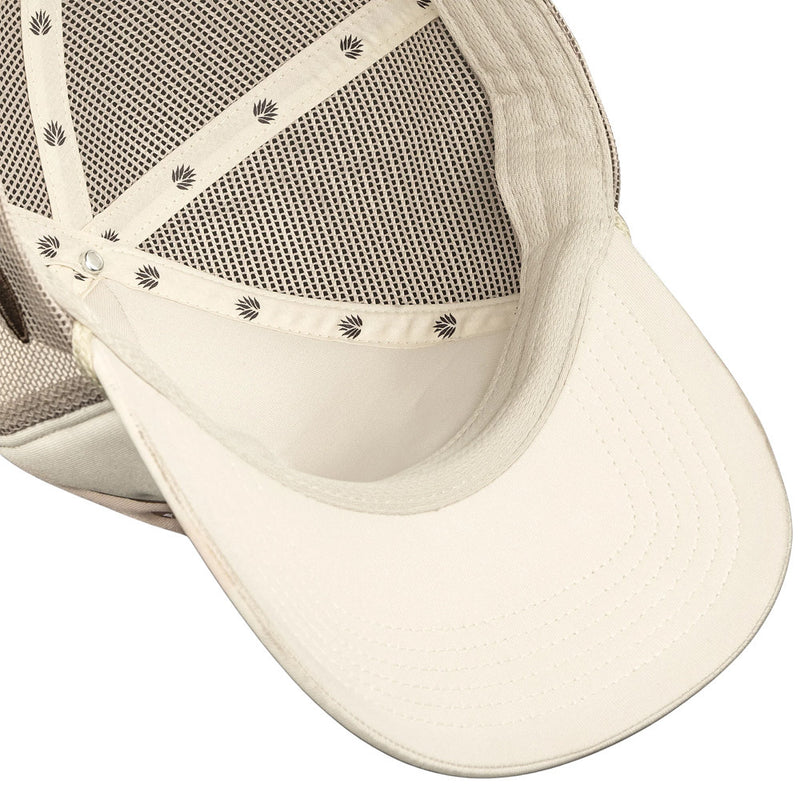 Sendero Provisions Co Men's astal wgirl Cream and Brown Cap