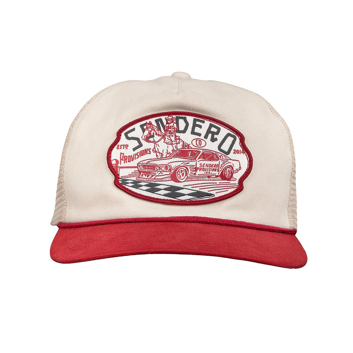 Sendero Provisions Co Men's Cream Giddy Up Cap