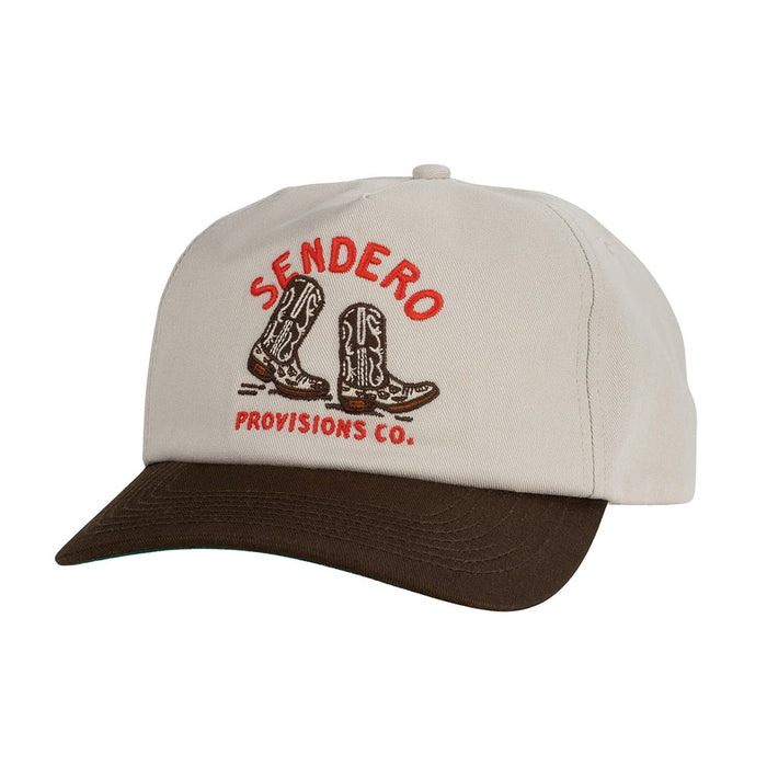 Sendero Provisions Co Men's Cream High Stepper Cap
