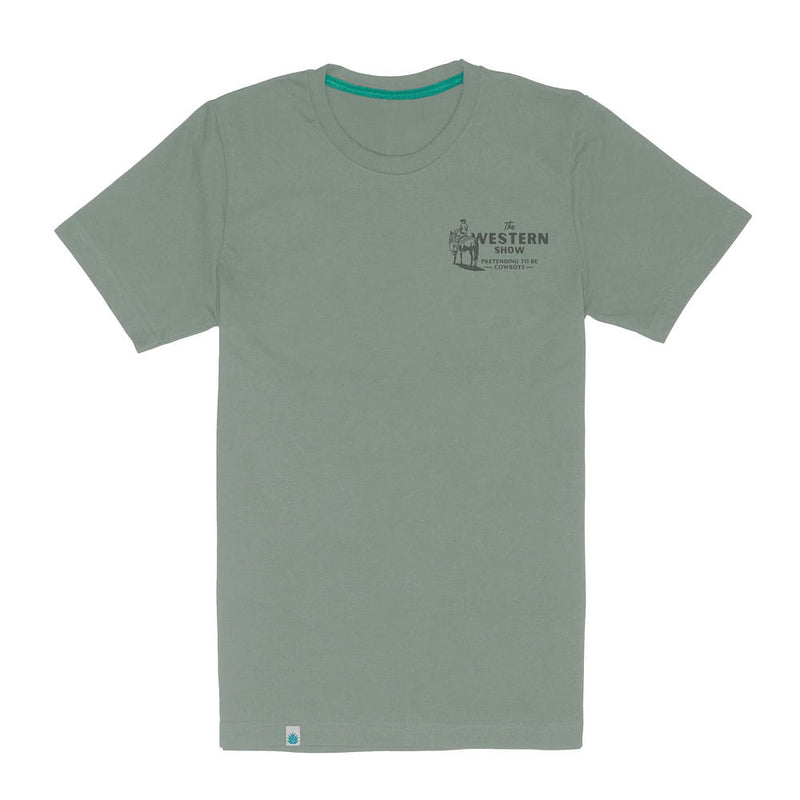 Sendero Provisions Co Men's Green Western Show Tee Shirt