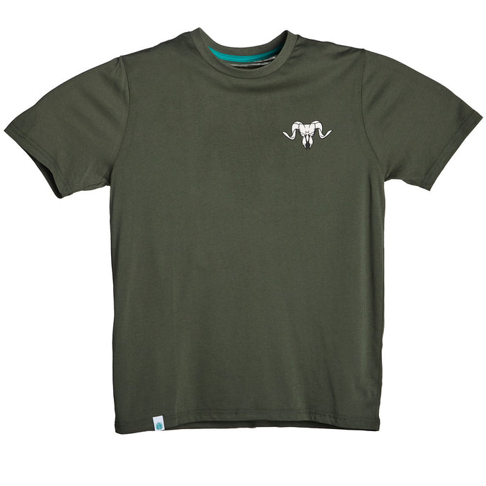 Sendero Provisions Co Army Green Big Horn Tee Shirt