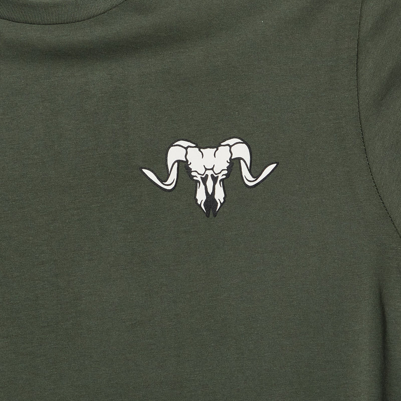 Sendero Provisions Co Army Green Big Horn Tee Shirt