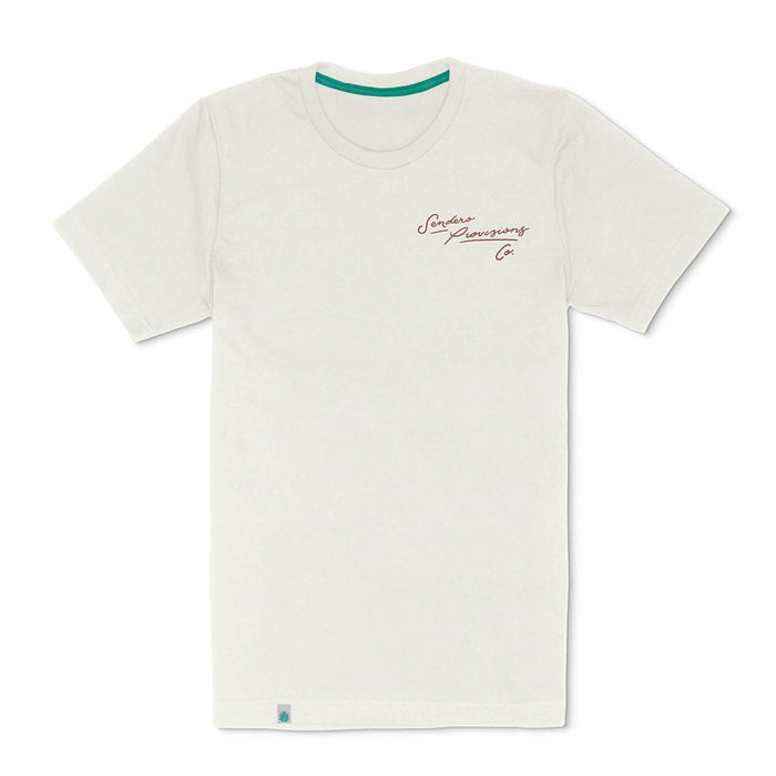 Sendero Provisions Co Men's Vintage White Fast Horse Tee