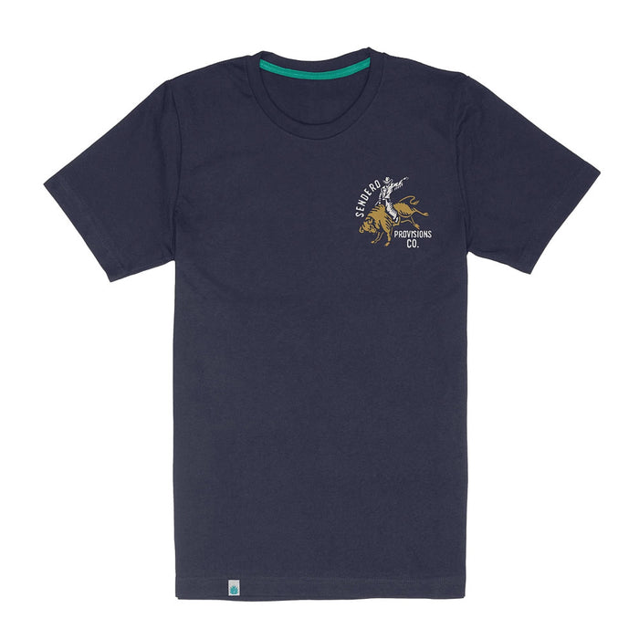 Sendero Provisions Co Men's Navy Ride Or Die Tee Shirt