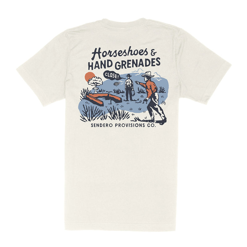 Sendero Provisions Co Men's Close Vintage White Tee