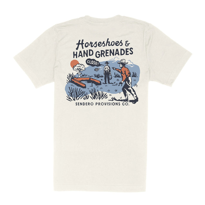 Sendero Provisions Co Men's Close Vintage White Tee