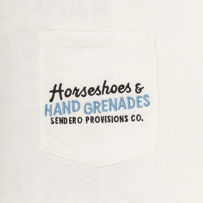 Sendero Provisions Co Men's Close Vintage White Tee