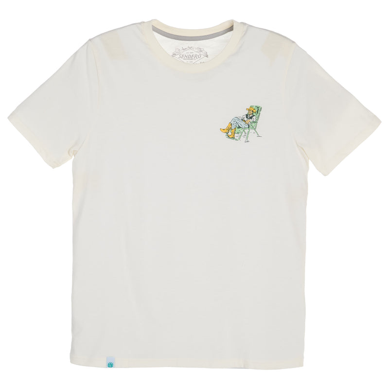 Sendero Provisions Co Mens White Oasis Tee