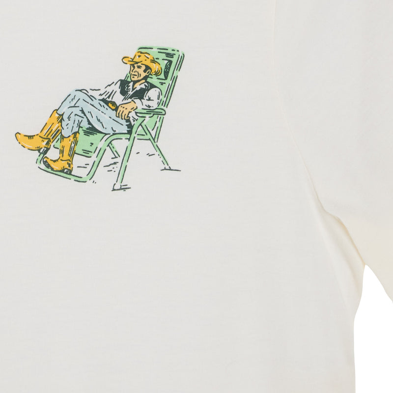 Sendero Provisions Co Mens White Oasis Tee