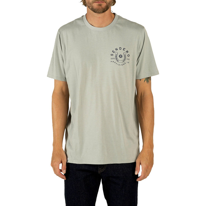 Sendero Provisions Co Men's Big Sky Blue No Luck Tee Shirt