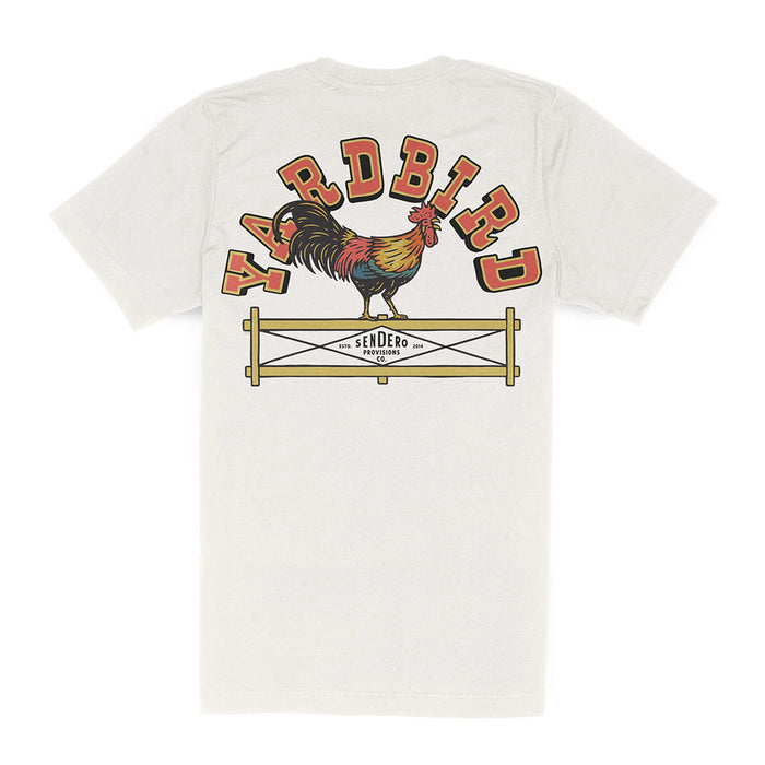 Sendero Provisions Co Men's Vintage White Yardbird Tee Shirt