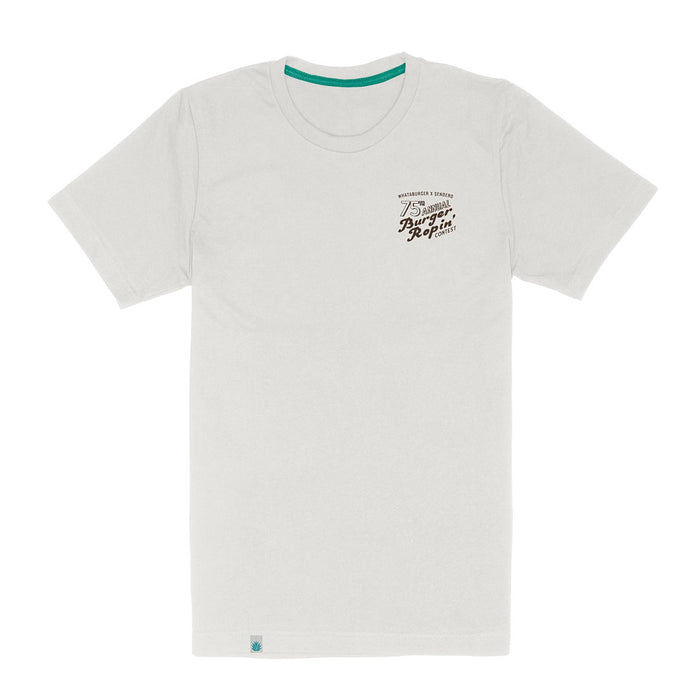 Sendero Provisions Co Men's Vintage White WhataRopin' Tee Shirt
