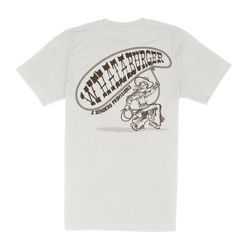 Sendero Provisions Co Men's Vintage White WhataRopin' Tee Shirt