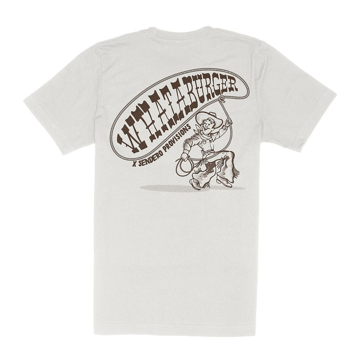 Sendero Provisions Co Men's Vintage White WhataRopin' Tee Shirt