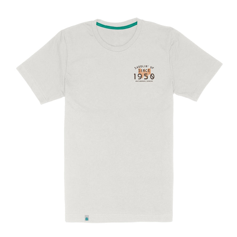 Sendero Provisions Co Men's Vintage White Whata Rodeo Tee Shirt
