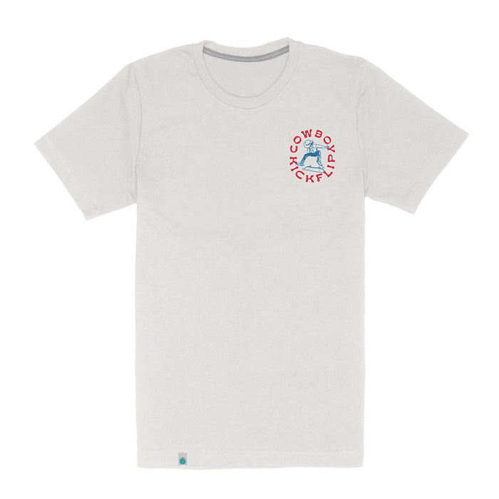 Sendero Provisions Co Men's wboy Kick Vintage White Tee Shirt