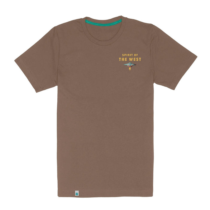 Sendero Provisions Co Men's Light Brown Danger Cowboy Tee Shirt