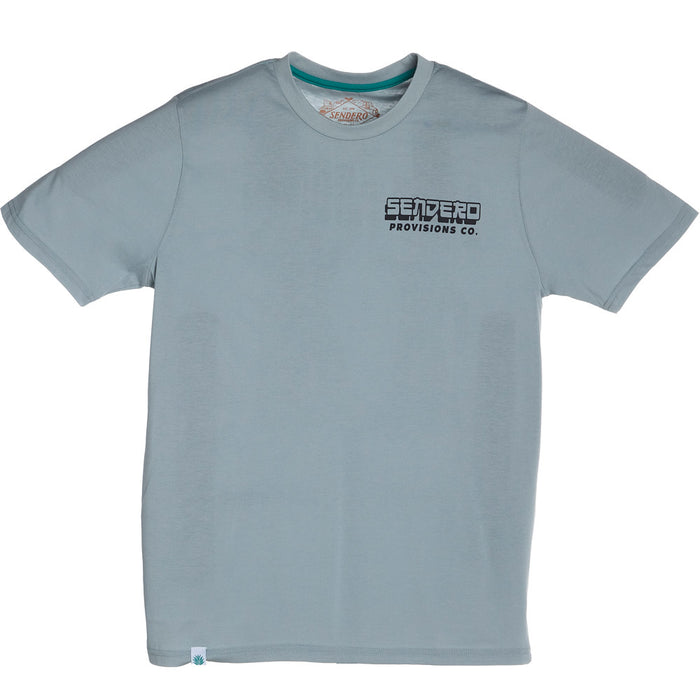 Sendero Provisions Co Men's Big Sky Blue Dust and Bones Tee Shirt