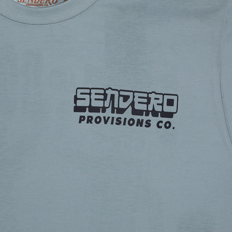 Sendero Provisions Co Men's Big Sky Blue Dust and Bones Tee Shirt