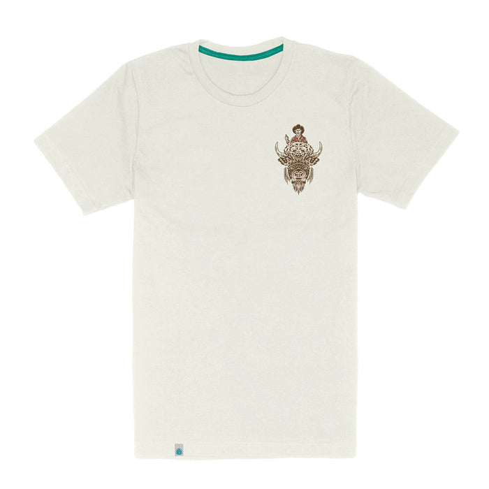 Sendero Provisions Co Men's Vintage White Buffalo Tee Shirt