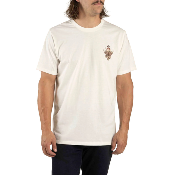 Sendero Provisions Co Men's Vintage White Buffalo Tee Shirt