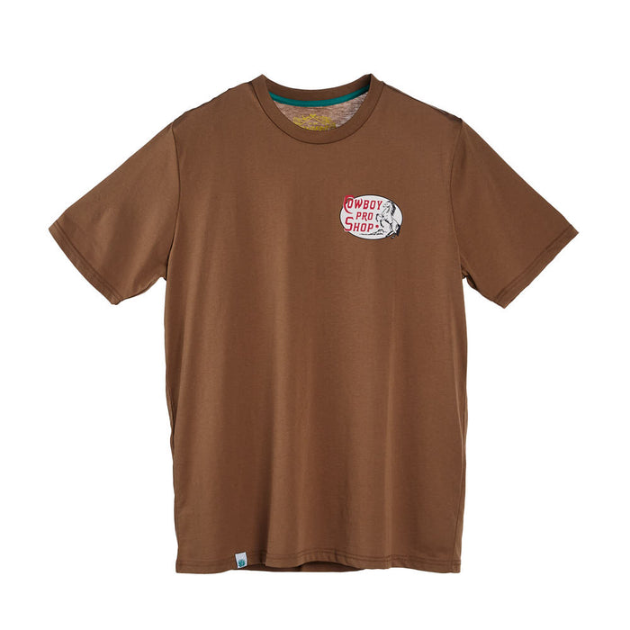 Sendero Provisions Co Men wboy Pro Shop Brown Tee