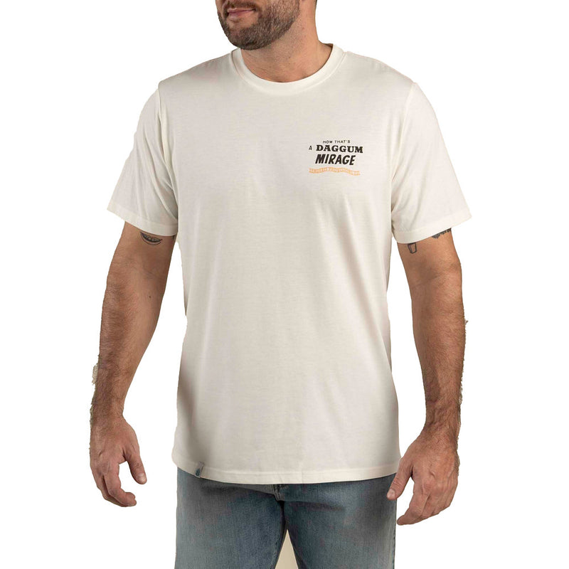 Sendero Provisions Co Men's Mirage Vintage White Tee Shirt