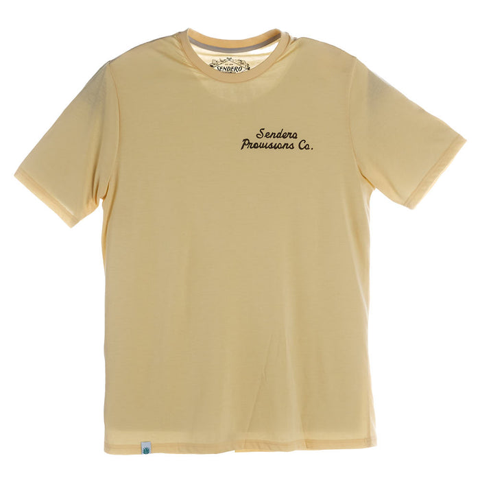 Sendero Provisions Co Men's Skinny Cows Cream Tee