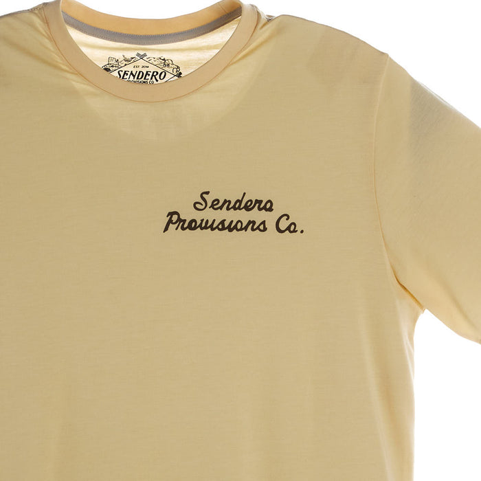 Sendero Provisions Co Men's Skinny Cows Cream Tee