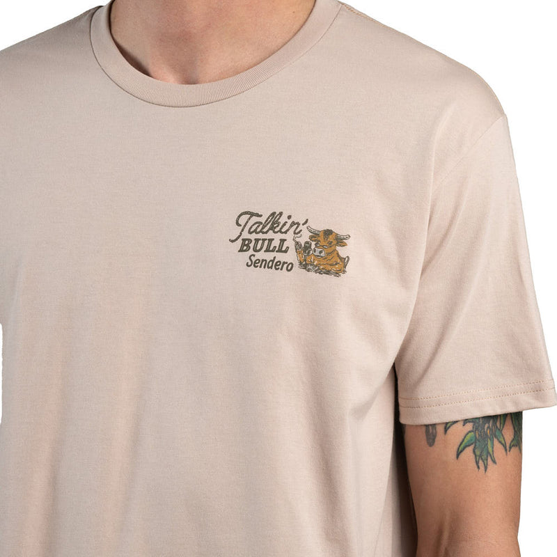 Sendero Provisions Co Men's Sand Talkin' Bull Tee Shirt