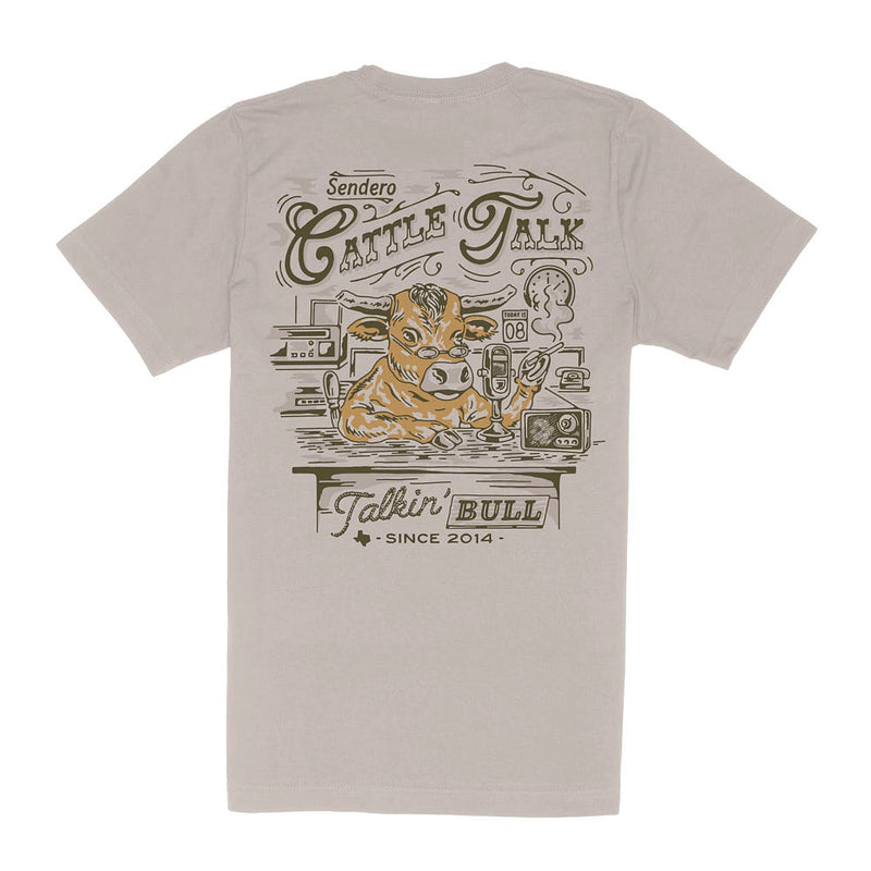 Sendero Provisions Co Men's Sand Talkin' Bull Tee Shirt