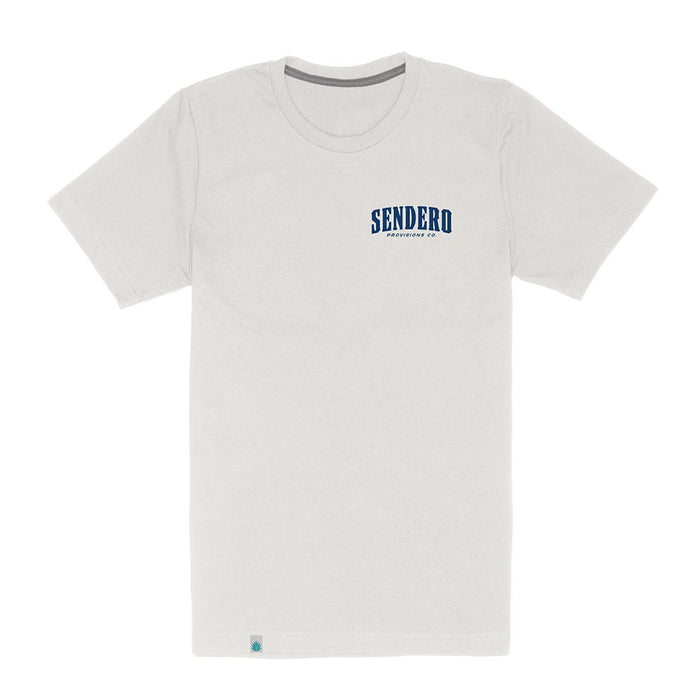 Sendero Provisions Co Men's Vintage White Need This Rain Tee Shirt