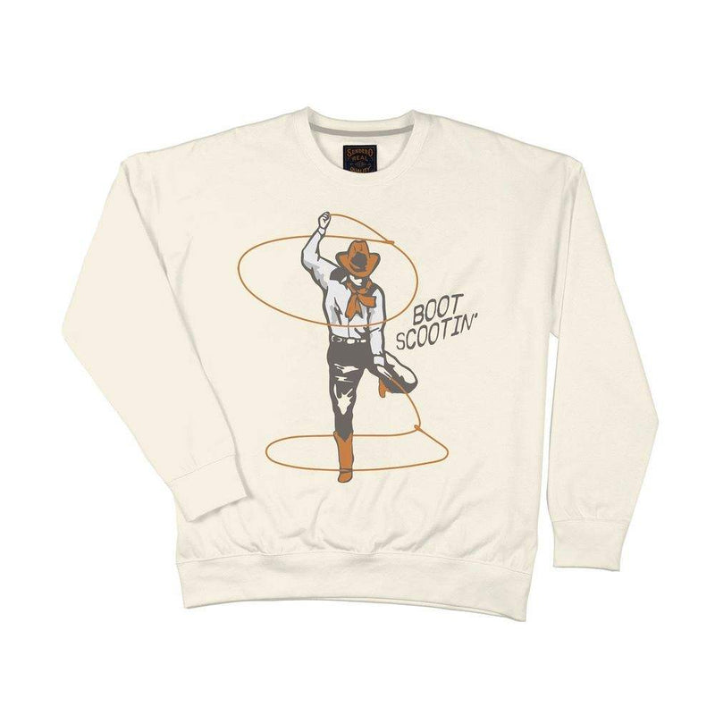 Sendero Provisions Co Women's Boot Scootin Beige Sweatshirt