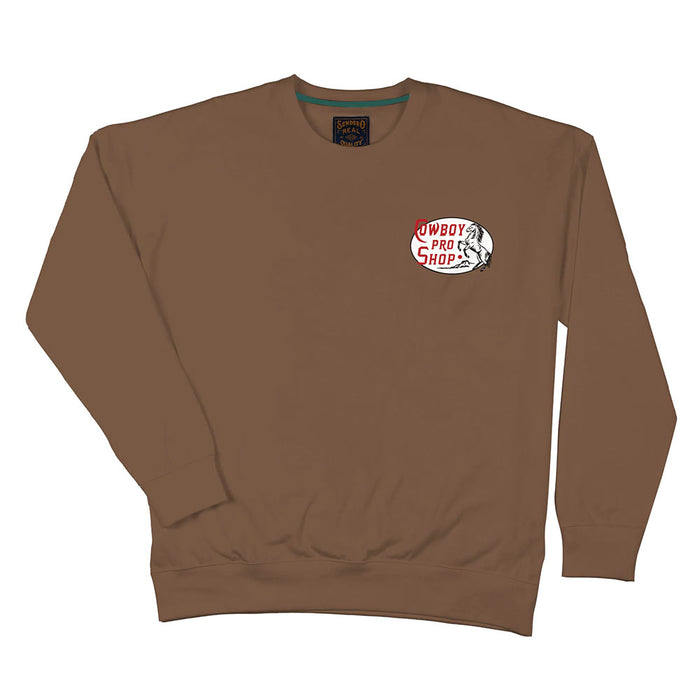 Sendero Provisions Co Men's Light Brown wboy Pro Shop Sweatshirt