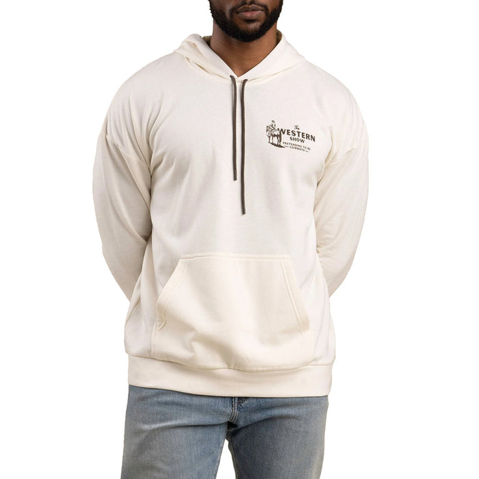 Sendero Provisions Co Men's Vintage White Western Show Hoodie