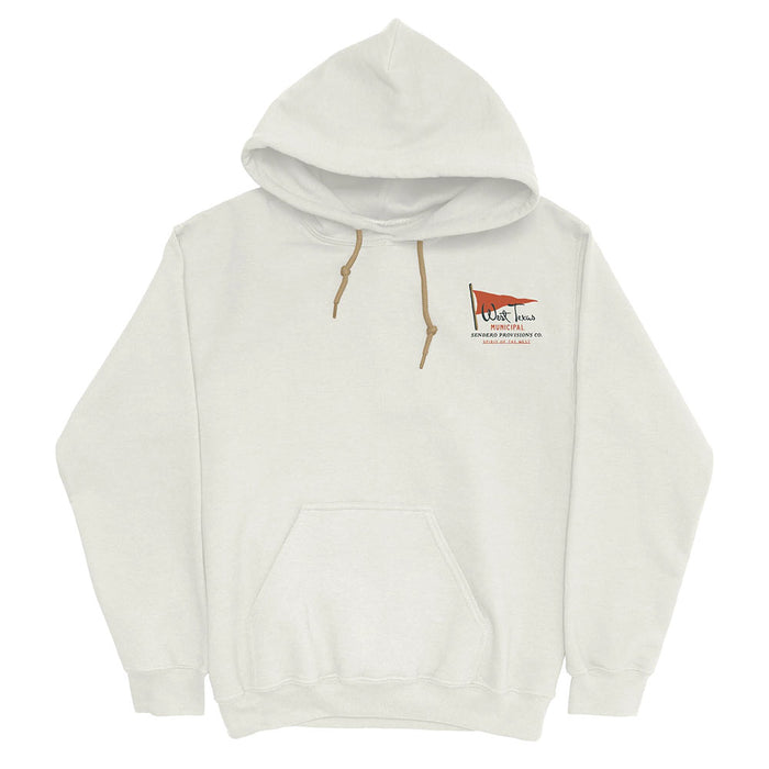 Sendero Provisions Co Men's Vintage White West Texas Municipal Hoodie