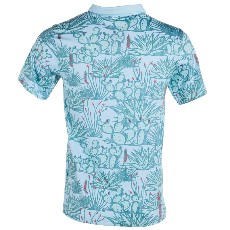 Sendero Provisions Co Men's Big Bend Blue Polo