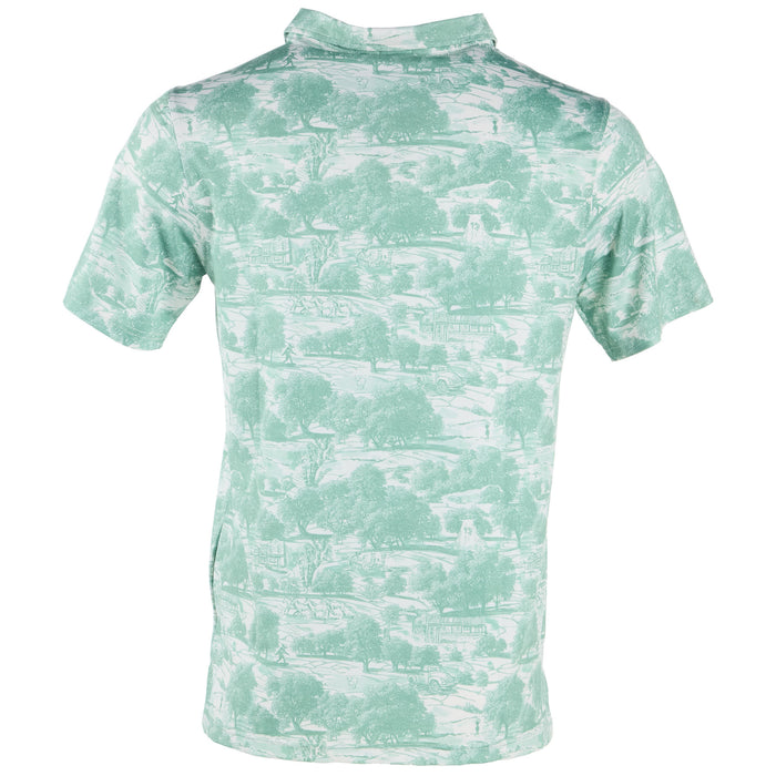 Sendero Provisions Co Men's Aurora Green Polo