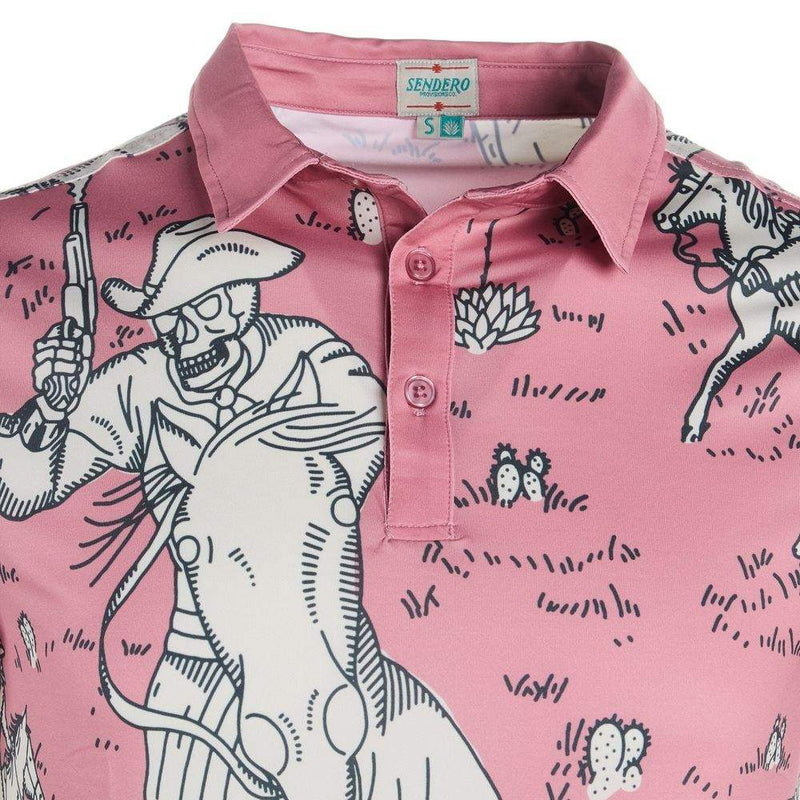 Sendero Provisions Co Men's Skeleton Rider Polo