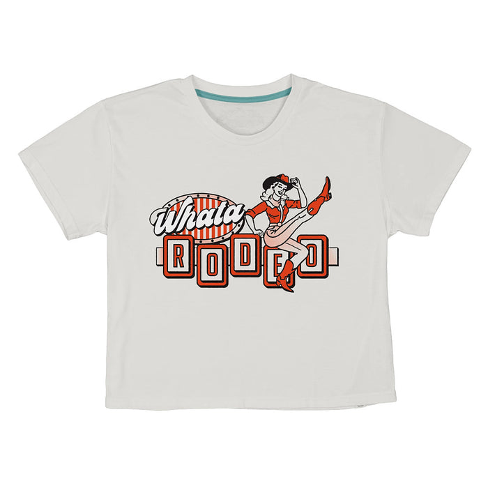 Sendero Provisions Co Women's Whata Rodeo Crop Tee Shirt