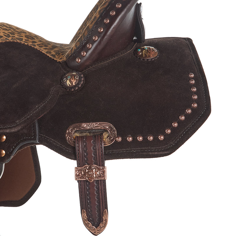 Circle Y Saddlery Josey Mitchell Lightweight Lightspeed 12 Inch Barrel Saddle