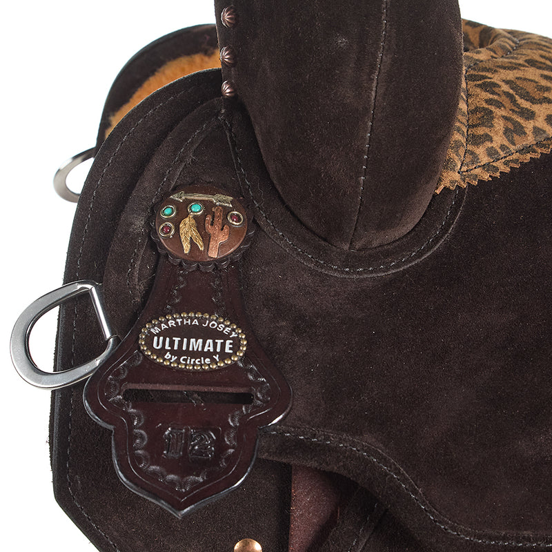 Circle Y Saddlery Josey Mitchell Lightweight Lightspeed 12 Inch Barrel Saddle