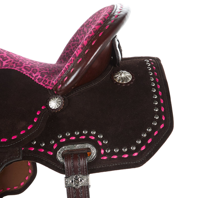Circle Y Saddlery Martha Josey Lightweight Lightspeed 13 Inch Wide Tree Barrel Racing Saddle